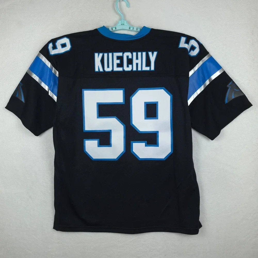 Luke Kuechly Carolina Panthers Mitchell & Ness NFL 2XL XXL Jersey 2013 #59 NWT